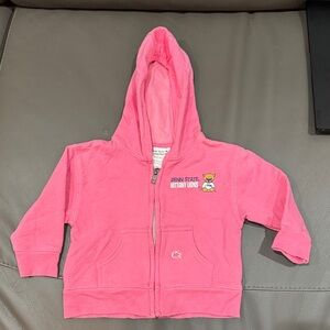 Kids Penn State Nittany Lions Pink Zip-Up Hoodie size 12M